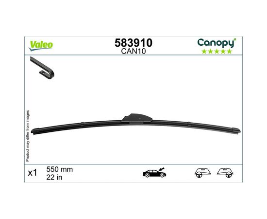 Щетка стеклоочистителя Valeo 583910, изображение 2
