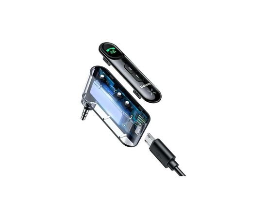 FM модулятор Baseus BSBA-02 Black (WXQY010001), изображение 4 FM модулятор Baseus BSBA-02 Black (WXQY010001), изображение 4