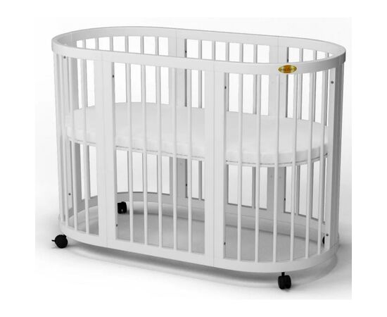 Ліжечко Ingvart SMART BED OVAL білий (1609003)