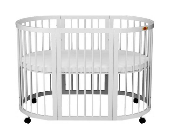 Ліжечко Ingvart SMART BED ROUND білий (1729003)
