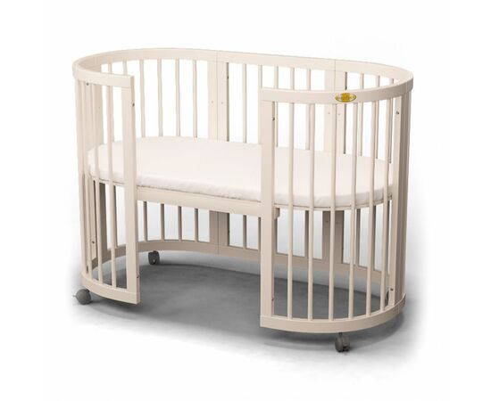 Кроватка Ingvart SMART BED ROUND сл. кость (1721015), изображение 2 Кроватка Ingvart SMART BED ROUND сл. кость (1721015), изображение 2