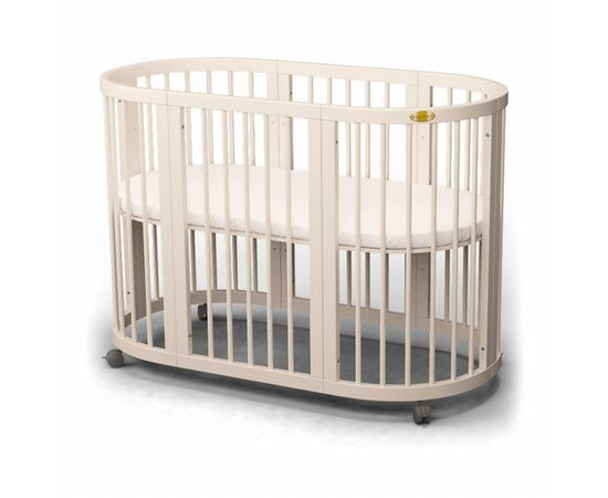 Ліжечко Ingvart SMART BED ROUND сл. кістка (1721015)