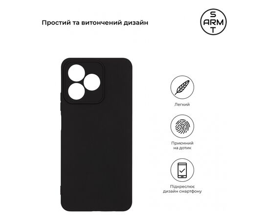 Чехол для мобильного телефона Armorstandart Matte Slim Fit Realme C51/C53 NFC Camera cover Black (ARM71026), изображение 3