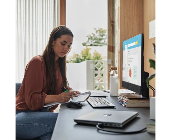 Компьютер HP ProOne 440 G9 AiO / i5-12400T, 8, F256GB+1Tb, WiFi, кл+м (6D379EA), изображение 2 Компьютер HP ProOne 440 G9 AiO / i5-12400T, 8, F256GB+1Tb, WiFi, кл+м (6D379EA), изображение 2