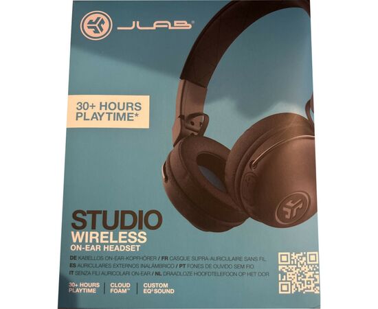 Наушники Jlab Studio Wireless Black (IEUHBASTUDIORBLK4), изображение 5 Наушники Jlab Studio Wireless Black (IEUHBASTUDIORBLK4), изображение 5
