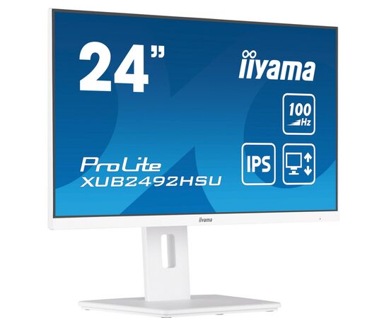 Монітор iiyama XUB2492HSU-W6, зображення 3 Монітор iiyama XUB2492HSU-W6, зображення 3