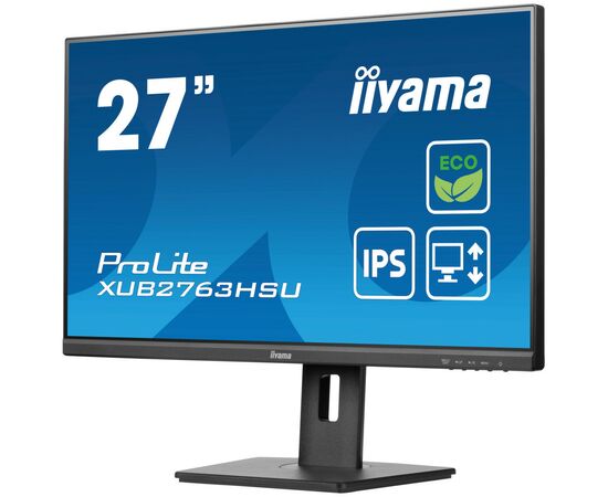 Монітор iiyama XUB2763HSU-B1, зображення 5 Монітор iiyama XUB2763HSU-B1, зображення 5