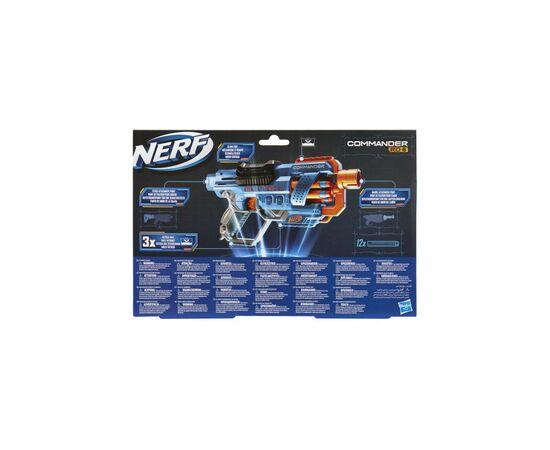 Игрушечное оружие Hasbro Nerf Elite 2.0 Командер (E9485), изображение 3 Игрушечное оружие Hasbro Nerf Elite 2.0 Командер (E9485), изображение 3