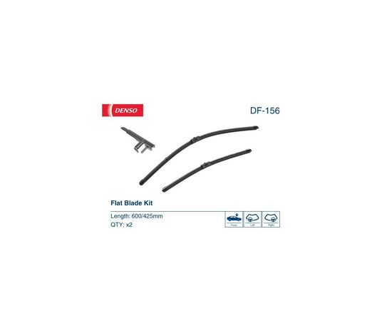 Щетка стеклоочистителя Denso DF-156, изображение 3 Щетка стеклоочистителя Denso DF-156, изображение 3