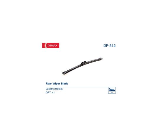 Щетка стеклоочистителя Denso DF-312, изображение 2 Щетка стеклоочистителя Denso DF-312, изображение 2