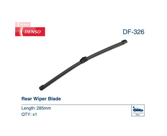 Щетка стеклоочистителя Denso DF-326, изображение 3 Щетка стеклоочистителя Denso DF-326, изображение 3
