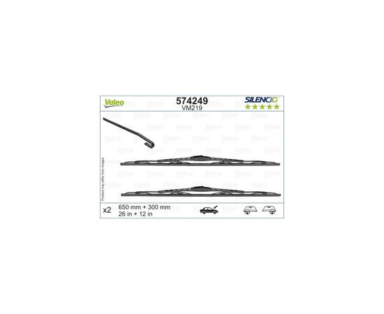 Щетка стеклоочистителя Valeo 574249