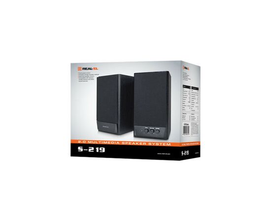 Акустическая система REAL-EL S-219 Black, изображение 7
