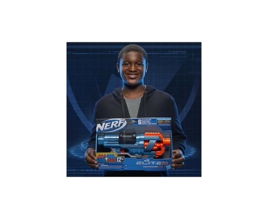 Игрушечное оружие Hasbro Nerf Elite 2.0 Командер (E9485), изображение 9 Игрушечное оружие Hasbro Nerf Elite 2.0 Командер (E9485), изображение 9