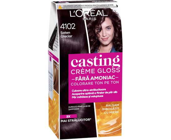 Краска для волос L'Oreal Paris Casting Creme Gloss 4102 - Холодный каштан 120 мл (3600523806911)
