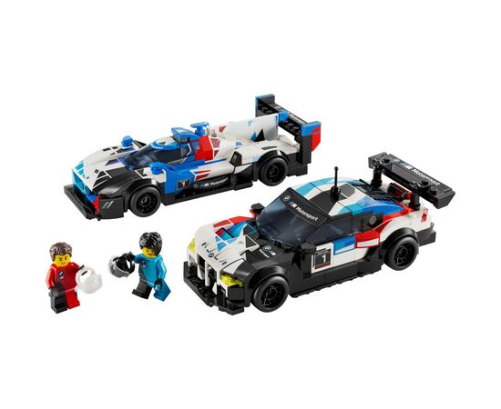 Конструктор LEGO Speed Champions Гоночные автомобили BMW M4 GT3 и BMW M Hybrid V8 676 деталей (76922), изображение 2