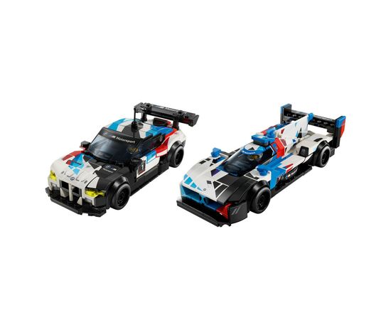 Конструктор LEGO Speed Champions Гоночные автомобили BMW M4 GT3 и BMW M Hybrid V8 676 деталей (76922), изображение 4