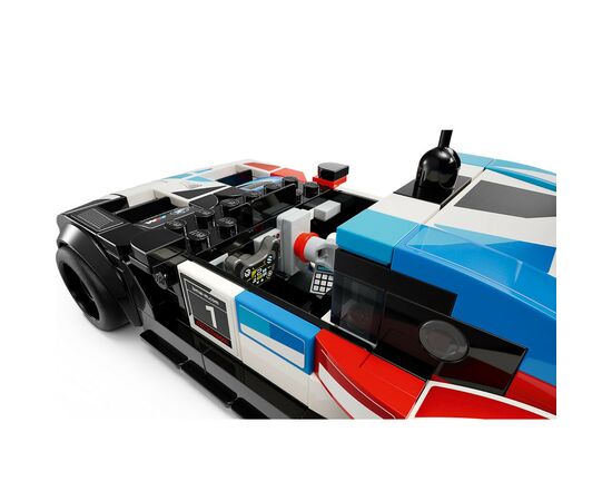 Конструктор LEGO Speed Champions Гоночные автомобили BMW M4 GT3 и BMW M Hybrid V8 676 деталей (76922), изображение 7