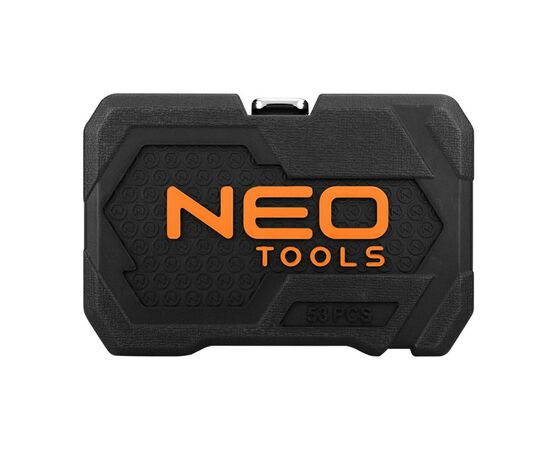 Набор инструментов Neo Tools 53шт, 1/4", CrV, кейс (10-006), изображение 11 Набор инструментов Neo Tools 53шт, 1/4", CrV, кейс (10-006), изображение 11