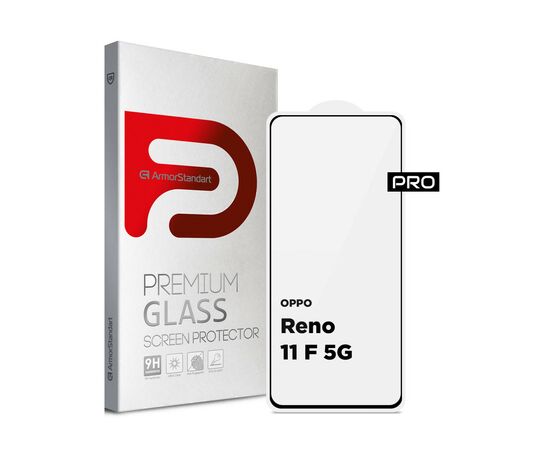 Стекло защитное Armorstandart Pro OPPO Reno11 F 5G Black (ARM76648)