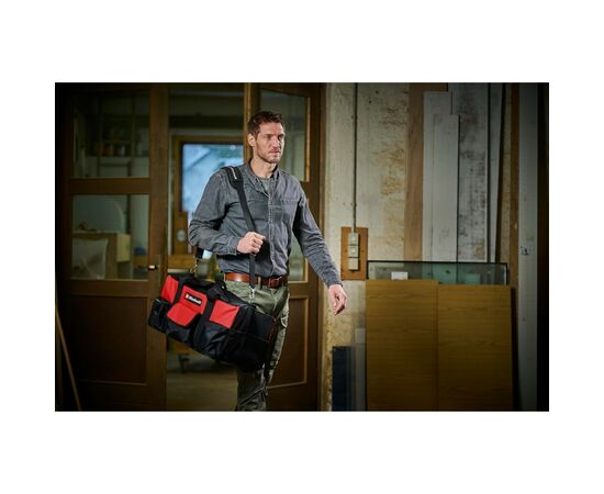 Сумка для инструмента Einhell Bag 56/29, закрытая, полиэстер, до 25кг, 56х29х30см (4530078), изображение 3 Сумка для инструмента Einhell Bag 56/29, закрытая, полиэстер, до 25кг, 56х29х30см (4530078), изображение 3