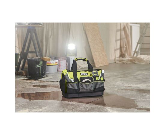 Сумка для инструмента Ryobi RSSSTB1, 22л, жесткая конструкция, полиэстер, 20.5х38х29см (5132005338), изображение 2 Сумка для инструмента Ryobi RSSSTB1, 22л, жесткая конструкция, полиэстер, 20.5х38х29см (5132005338), изображение 2