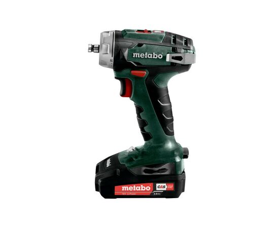 Шуруповерт Metabo BS 18 QUICK 18В, 2х2Ah, 24·48Нм, 0-450·0-1600об/мин, 1.4кг (602217500), изображение 2 Шуруповерт Metabo BS 18 QUICK 18В, 2х2Ah, 24·48Нм, 0-450·0-1600об/мин, 1.4кг (602217500), изображение 2