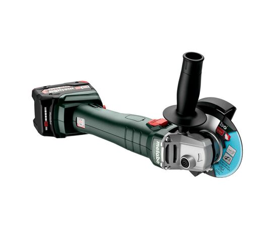 Шліфувальна машина Metabo W 18 L 9-125 125мм, 18В, 2х4Ah, 8500об/хв, 2.3кг (602247510), зображення 2 Шліфувальна машина Metabo W 18 L 9-125 125мм, 18В, 2х4Ah, 8500об/хв, 2.3кг (602247510), зображення 2