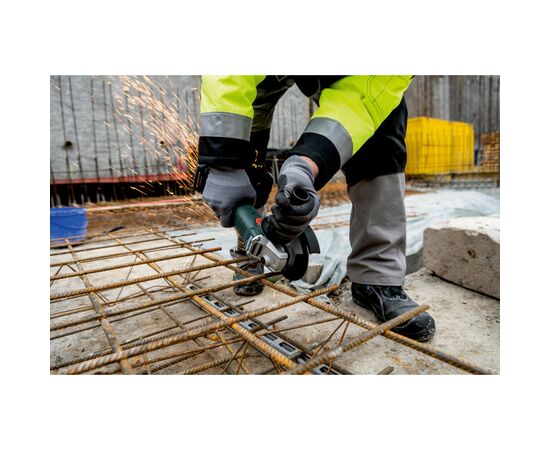 Шліфувальна машина Metabo W 18 L 9-125 125мм, 18В, 2х4Ah, 8500об/хв, 2.3кг (602247510), зображення 7 Шліфувальна машина Metabo W 18 L 9-125 125мм, 18В, 2х4Ah, 8500об/хв, 2.3кг (602247510), зображення 7