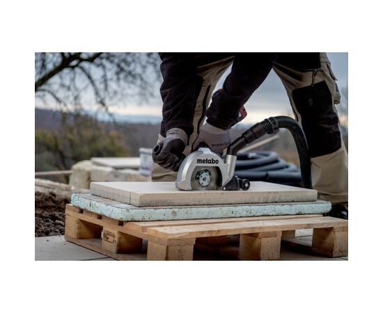 Шлифовальная машина Metabo WVB 18 LTX BL 15-125 Quick 125мм, 18В, 2500-10000об/мин, 2кг (без АКБ и ЗУ) (601731850), изображение 6 Шлифовальная машина Metabo WVB 18 LTX BL 15-125 Quick 125мм, 18В, 2500-10000об/мин, 2кг (без АКБ и ЗУ) (601731850), изображение 6