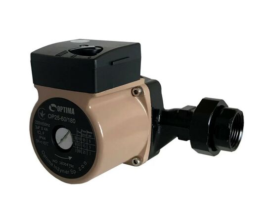 Циркуляционный насос Optima OP25-60-180, G 1 1/4", 10 бар, 180мм, 110Вт, 230В (8158), изображение 6 Циркуляционный насос Optima OP25-60-180, G 1 1/4", 10 бар, 180мм, 110Вт, 230В (8158), изображение 6