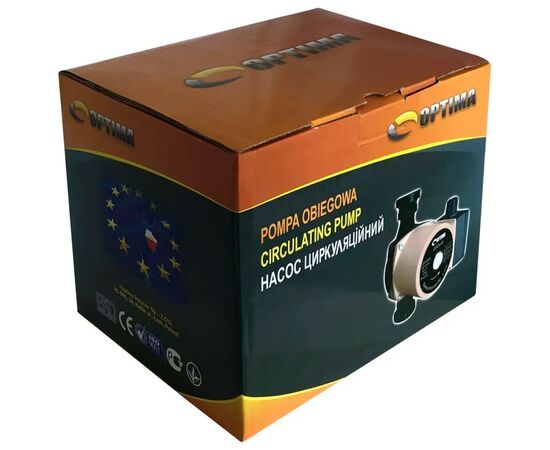 Циркуляционный насос Optima OP25-60-180, G 1 1/4", 10 бар, 180мм, 110Вт, 230В (8158), изображение 7 Циркуляционный насос Optima OP25-60-180, G 1 1/4", 10 бар, 180мм, 110Вт, 230В (8158), изображение 7