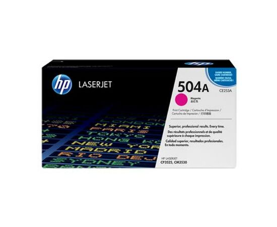 Картридж HP CLJ  504A magenta /CM3530/ CP3525 series (CE253A)