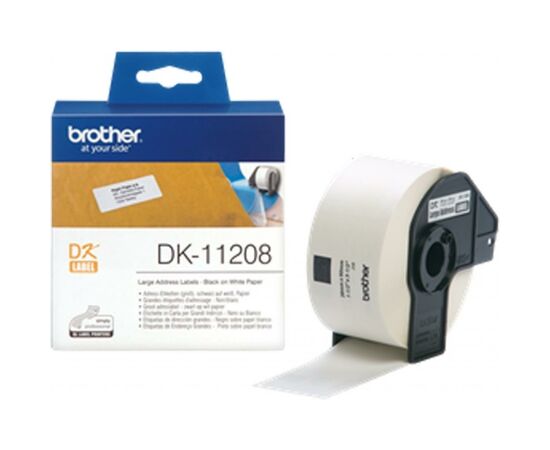 Этикет-лента Brother 38*90 к QL-1060N, QL-570 (DK11208), изображение 2 Этикет-лента Brother 38*90 к QL-1060N, QL-570 (DK11208), изображение 2