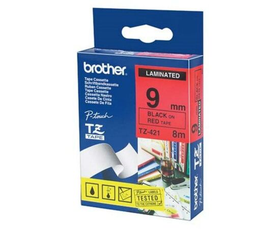 Стрічка для принтера етикеток Brother TZE421