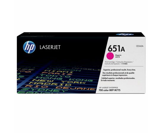 Картридж HP CLJ 651A Magenta (CE343A)
