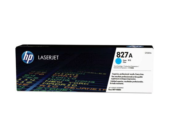 Картридж HP CLJ  827A Cyan (CF301A)
