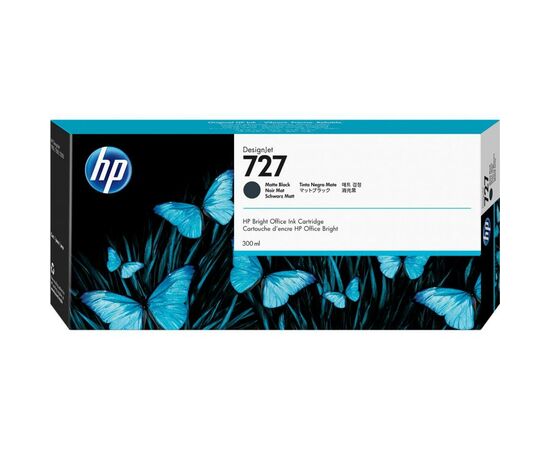 Картридж HP DJ No.727 Matte Black 300-ml (C1Q12A)