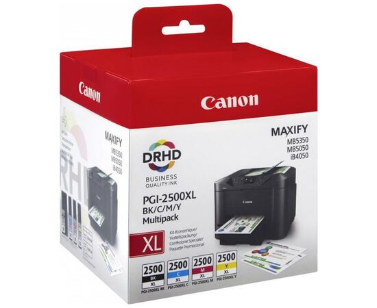 Картридж Canon PGI-2500XL (Bk/C/M/Y) Multipack (9254B004)