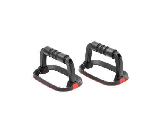Упори для віджимань Adidas Performance Push Up Bars ADAC-12232 Чорний/Червоний (885652021579)