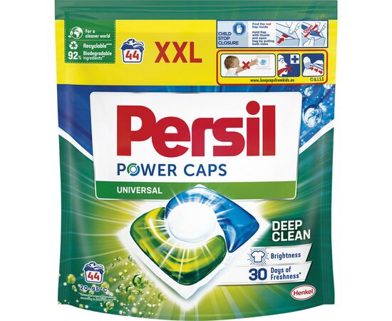 Капсулы для стирки Persil Power Caps Universal Deep Clean 44 шт. (9000101804416)