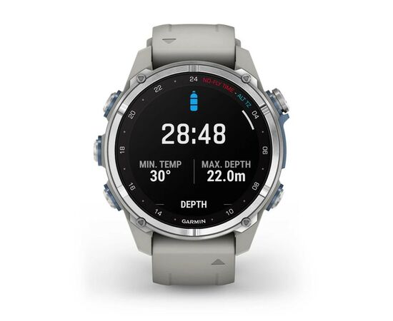 Смарт-часы Garmin Descent Mk3, 43mm, Passvtd Steel/Fog Gry, Dive Computer, GPS дайвінг комп'ютер (010-02753-04), изображение 10 Смарт-часы Garmin Descent Mk3, 43mm, Passvtd Steel/Fog Gry, Dive Computer, GPS дайвінг комп'ютер (010-02753-04), изображение 10