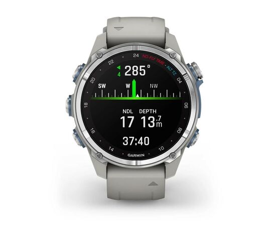 Смарт-часы Garmin Descent Mk3, 43mm, Passvtd Steel/Fog Gry, Dive Computer, GPS дайвінг комп'ютер (010-02753-04), изображение 11 Смарт-часы Garmin Descent Mk3, 43mm, Passvtd Steel/Fog Gry, Dive Computer, GPS дайвінг комп'ютер (010-02753-04), изображение 11