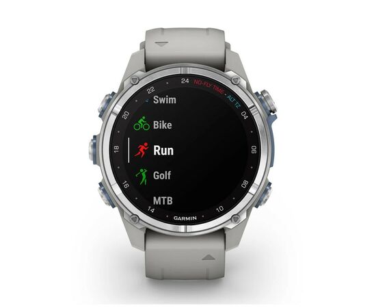 Смарт-часы Garmin Descent Mk3, 43mm, Passvtd Steel/Fog Gry, Dive Computer, GPS дайвінг комп'ютер (010-02753-04), изображение 2 Смарт-часы Garmin Descent Mk3, 43mm, Passvtd Steel/Fog Gry, Dive Computer, GPS дайвінг комп'ютер (010-02753-04), изображение 2