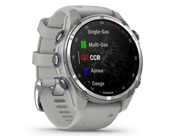 Смарт-часы Garmin Descent Mk3, 43mm, Passvtd Steel/Fog Gry, Dive Computer, GPS дайвінг комп'ютер (010-02753-04), изображение 3 Смарт-часы Garmin Descent Mk3, 43mm, Passvtd Steel/Fog Gry, Dive Computer, GPS дайвінг комп'ютер (010-02753-04), изображение 3