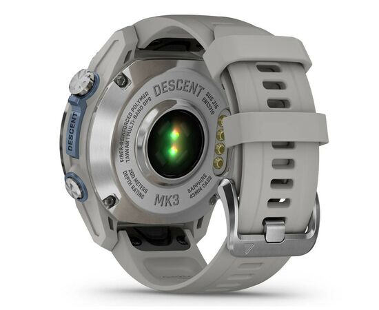 Смарт-часы Garmin Descent Mk3, 43mm, Passvtd Steel/Fog Gry, Dive Computer, GPS дайвінг комп'ютер (010-02753-04), изображение 6 Смарт-часы Garmin Descent Mk3, 43mm, Passvtd Steel/Fog Gry, Dive Computer, GPS дайвінг комп'ютер (010-02753-04), изображение 6