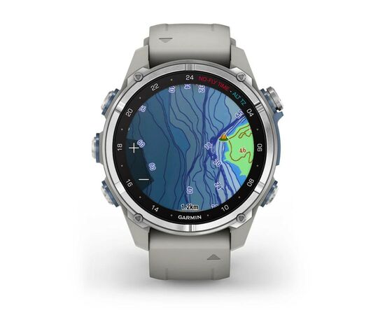 Смарт-часы Garmin Descent Mk3, 43mm, Passvtd Steel/Fog Gry, Dive Computer, GPS дайвінг комп'ютер (010-02753-04), изображение 7 Смарт-часы Garmin Descent Mk3, 43mm, Passvtd Steel/Fog Gry, Dive Computer, GPS дайвінг комп'ютер (010-02753-04), изображение 7