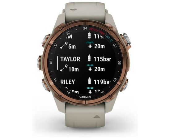 Смарт-часы Garmin Descent Mk3i, 43mm, SKF12 PVD Ti/Fr Gry, Dive Computer, GPS дайвінг комп'ютер (010-02753-14), изображение 12 Смарт-часы Garmin Descent Mk3i, 43mm, SKF12 PVD Ti/Fr Gry, Dive Computer, GPS дайвінг комп'ютер (010-02753-14), изображение 12