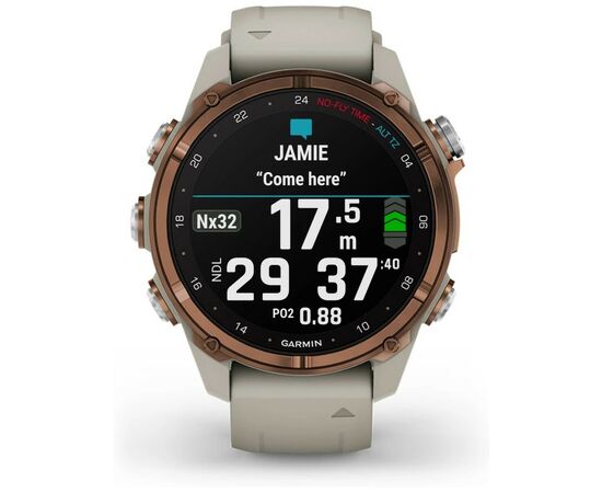Смарт-часы Garmin Descent Mk3i, 43mm, SKF12 PVD Ti/Fr Gry, Dive Computer, GPS дайвінг комп'ютер (010-02753-14), изображение 2 Смарт-часы Garmin Descent Mk3i, 43mm, SKF12 PVD Ti/Fr Gry, Dive Computer, GPS дайвінг комп'ютер (010-02753-14), изображение 2