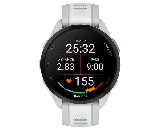 Смарт-часы Garmin Forerunner 165 Music, Mist Grey/Whitestone, GPS (010-02863-31), изображение 10 Смарт-часы Garmin Forerunner 165 Music, Mist Grey/Whitestone, GPS (010-02863-31), изображение 10